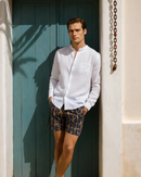 Camisa Masculina Puro Linho Mykonos