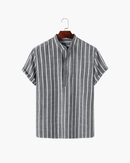Camisa Polo Masculina Listrada Mônaco